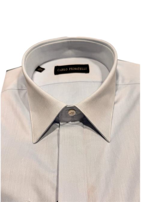 Classic plain shirt C. PIGNATELLI | shirts | C4.CP001.B3GRI000640